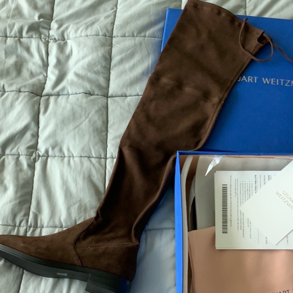 Never worn Stuart Weitzman over the knee boots